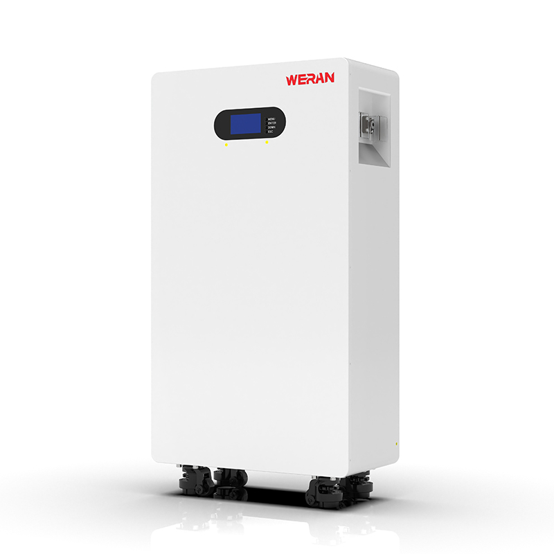 Pin WERAN WRL-48200UW 51.2V 200Ah LiFePO4 (10.24kWh) - Có bánh xe / Giá treo tường theo tiêu chuẩn IP65, Bộ lưu trữ năng lượng mặt trời 48V có thể xếp chồng lên nhau