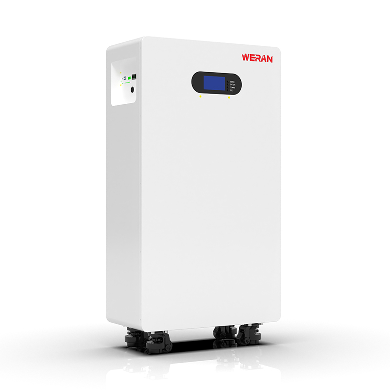 Pin WERAN WRL-48200UW 51.2V 200Ah LiFePO4 (10.24kWh) - Có bánh xe / Giá treo tường theo tiêu chuẩn IP65, Bộ lưu trữ năng lượng mặt trời 48V có thể xếp chồng lên nhau